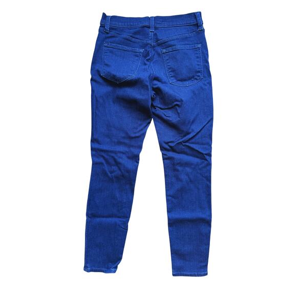 J Brand High Rise Skinny Jeans Dark Wash Ankle Everlast Blue 26 Classic Timeless - Picture 3 of 4
